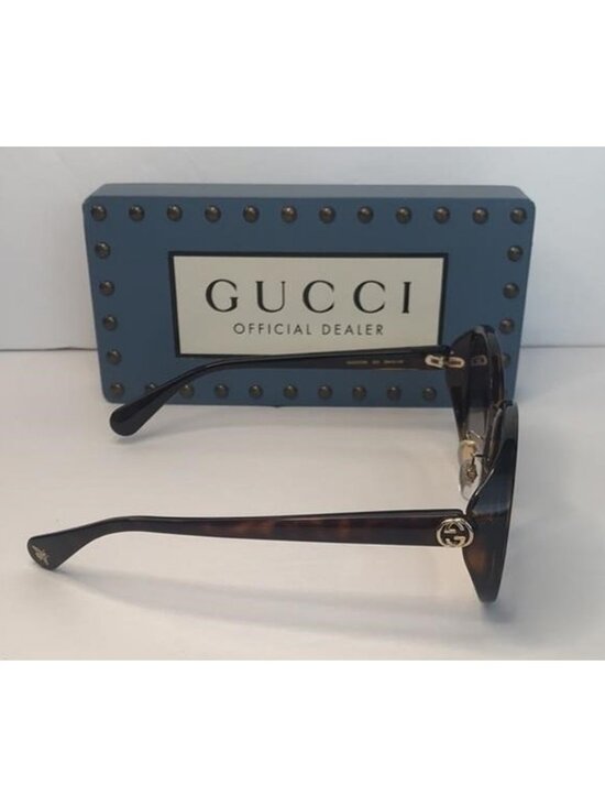 New - Gucci GG0370SK 002 56 Ladies Sunglasses main image 6